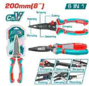 THTMF286 Alicate punta multifunción 6 en 1TOTAL