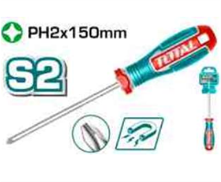 TSDPH2150 Desarmador Plano PH2x150mmTOTAL