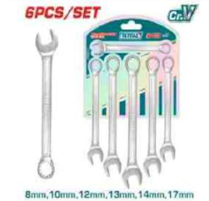 THT102266 Jgo x 6pcs Llave mixta TOTAL