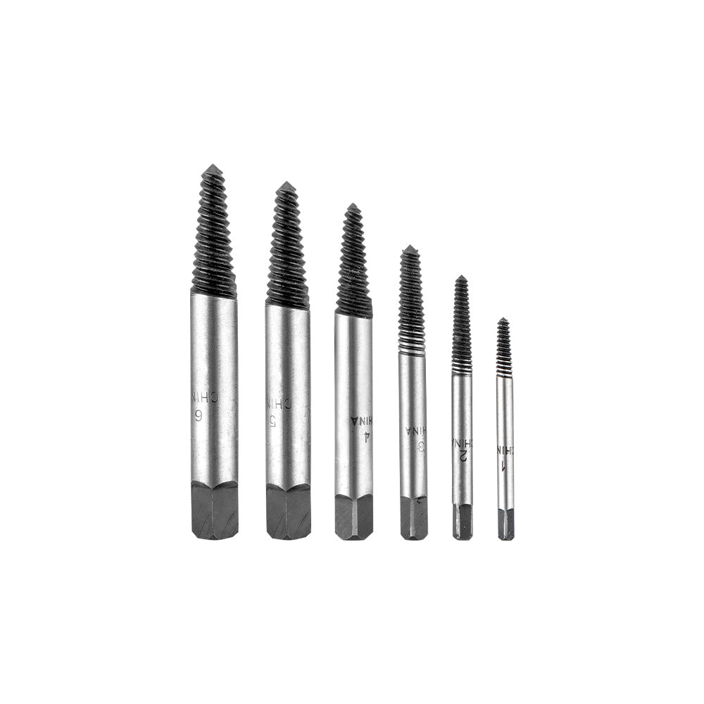 [TACSE0061] TACSE0061 Jgo x 6 pcs Broca extractor de perno INDUSTRIAL TOTAL
