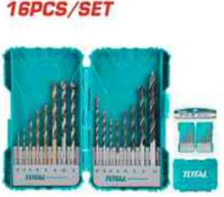 TACSDL11601 Jgo x 16pcs Broca Mixta INDUSTRIAL TOTAL