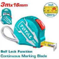 TMT126231 Wincha Flexo 3mx16mm SELF LOCKTOTAL