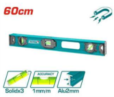 TMT26026 Nivel magnético 60cm LIVIANO TOTAL
