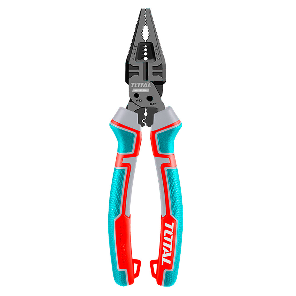[THTMF186] THTMF186 Alicate Universal Multifunción 8" 8 en 1 TOTAL