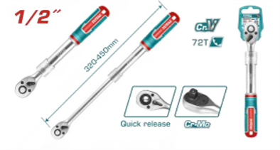 THT106128L Chicharra 1/2" extensible INDUSTRIAL TOTAL