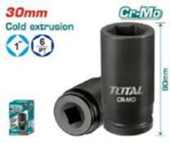 THHISD0130L Dado de impacto 1" 30mm TOTAL