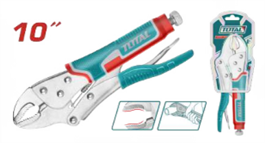 THT191003 Alicate Caiman de Presion Curvo 10"TOTAL