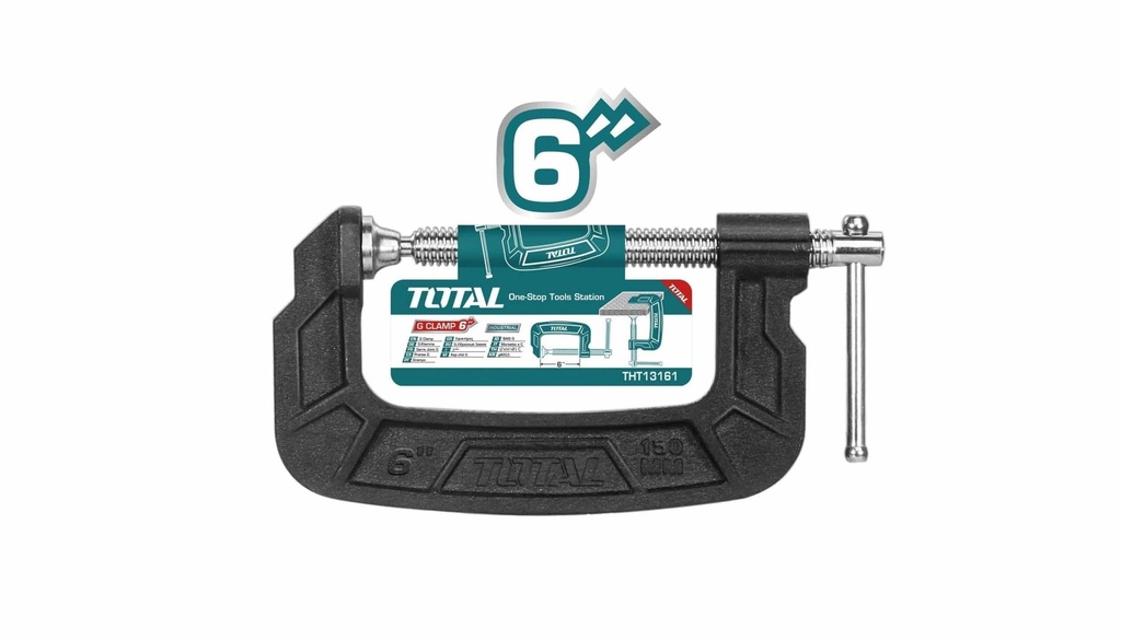 [THT13161] THT13161 Prensa C 6" TOTAL