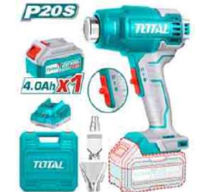 TBLI20025 Pistola de Calor 20V en MALETA TOTAL