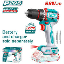 TDLI206681 Atornillador BRUSHLESS 66N.m. 20V c/ Chuck Metálico 13mm SOLO CABEZAL TOTAL