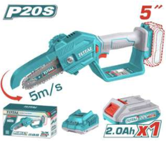 TGSLI20581 Mini Sierra 5" 20V. con 1 batería y cargador TOTAL