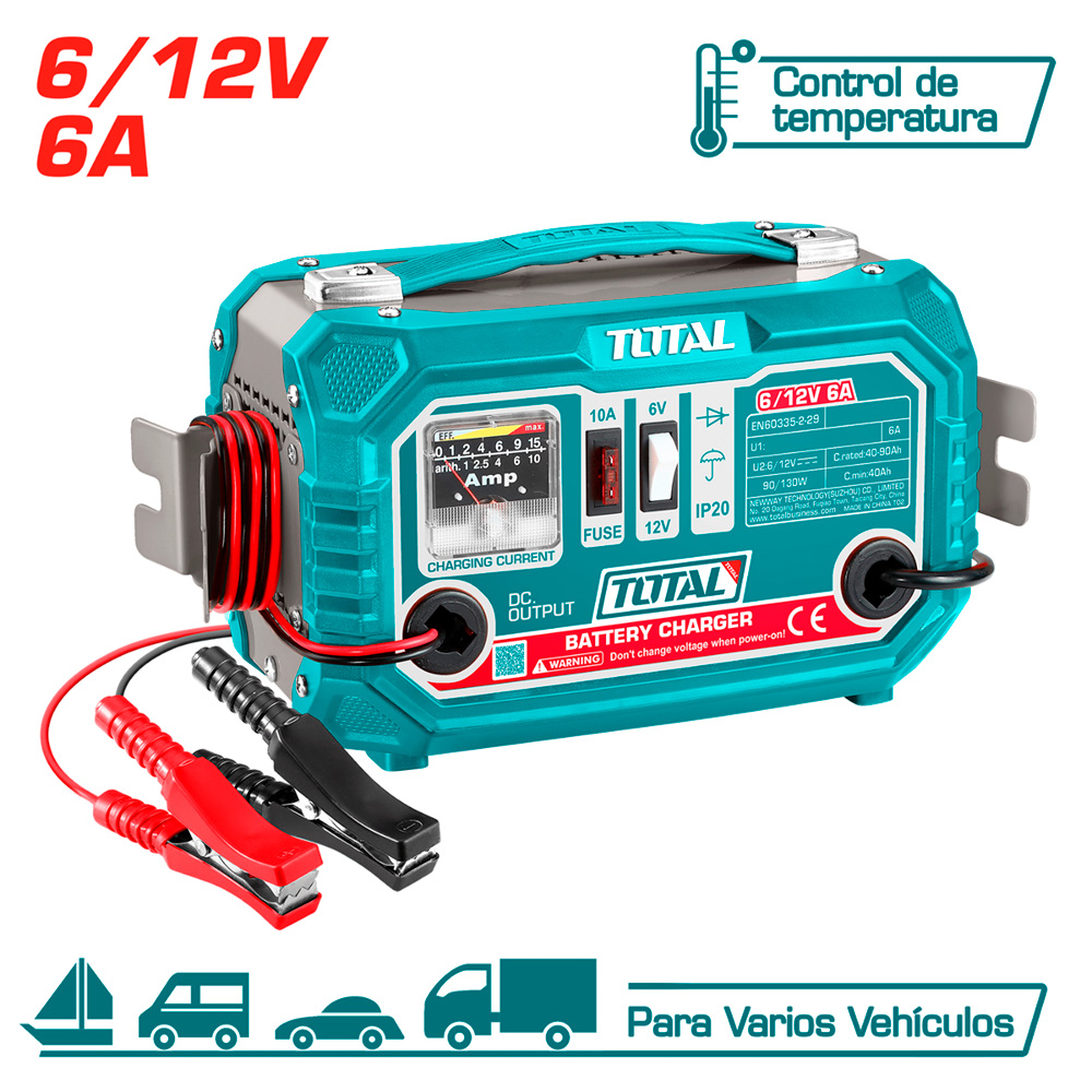 [TBC1501] TBC1501 Cargador de bateria LIVIANO TOTAL