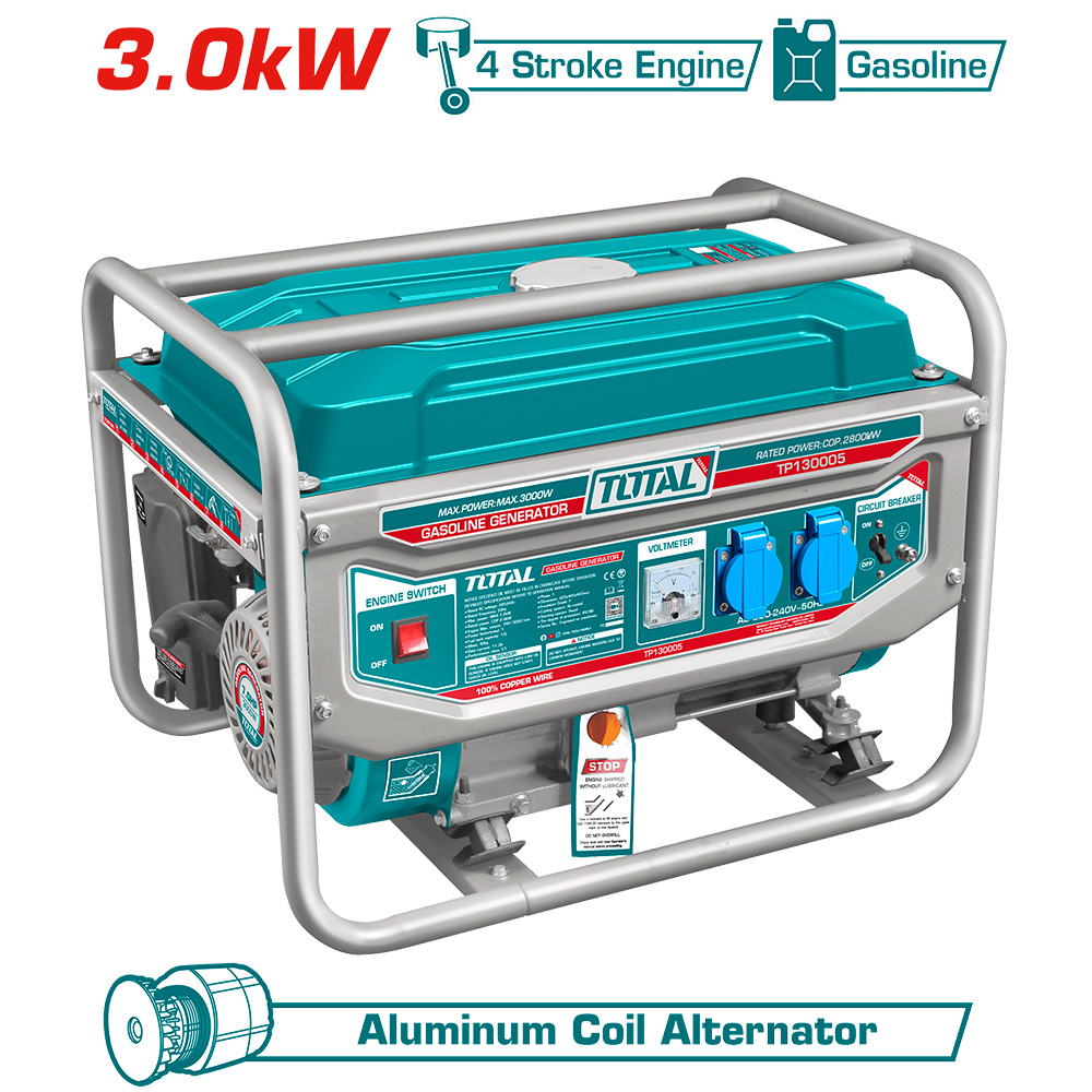 TP130005-5 Generador de Luz 3000W TOTAL