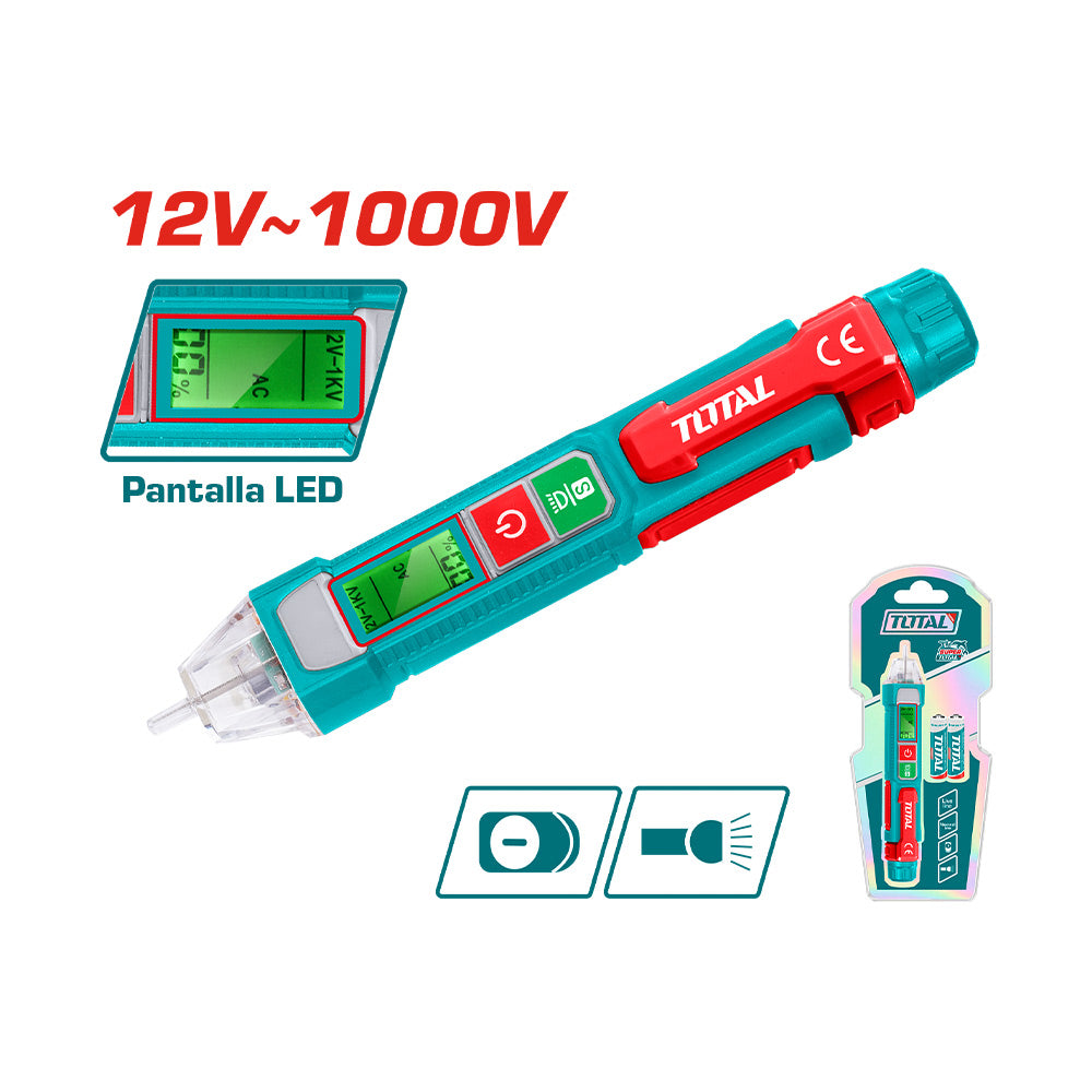 [THT210003] THT210003 Detector de voltaje 12V-1000V PESADO TOTAL