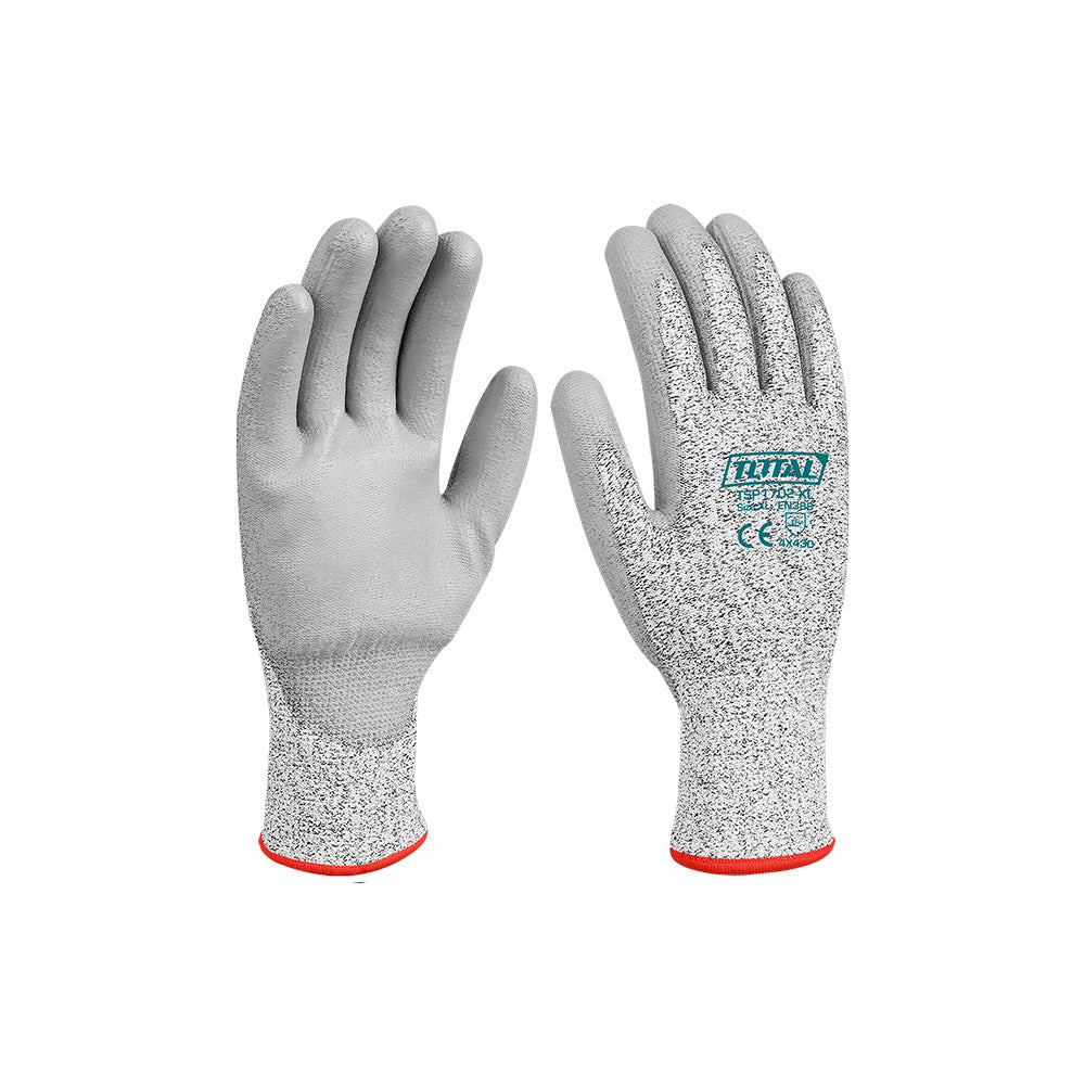[TSP1702-XL] TSP1702-XL GUANTES ATICORTE 5 CAPAS PROTECCION 4X4 CALIBRE 13XL TOTAL