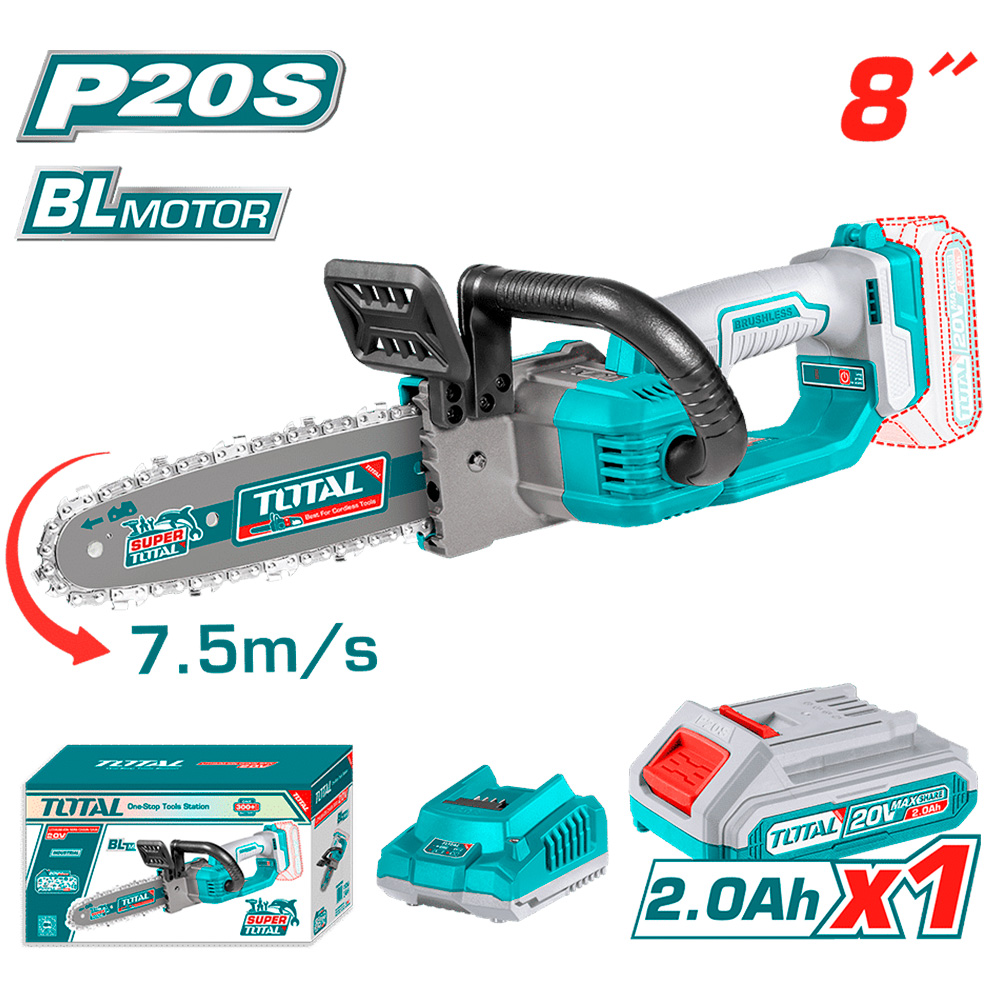 [TGSLI20851] TGSLI20851 Mini sierra 8" 20v COMPLETO TOTAL