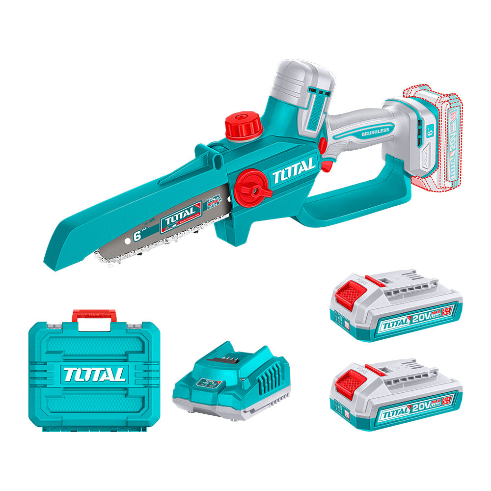 [TGSLI20662] TGSLI20662  Mini sierra 6" 20v en MALETA TOTAL