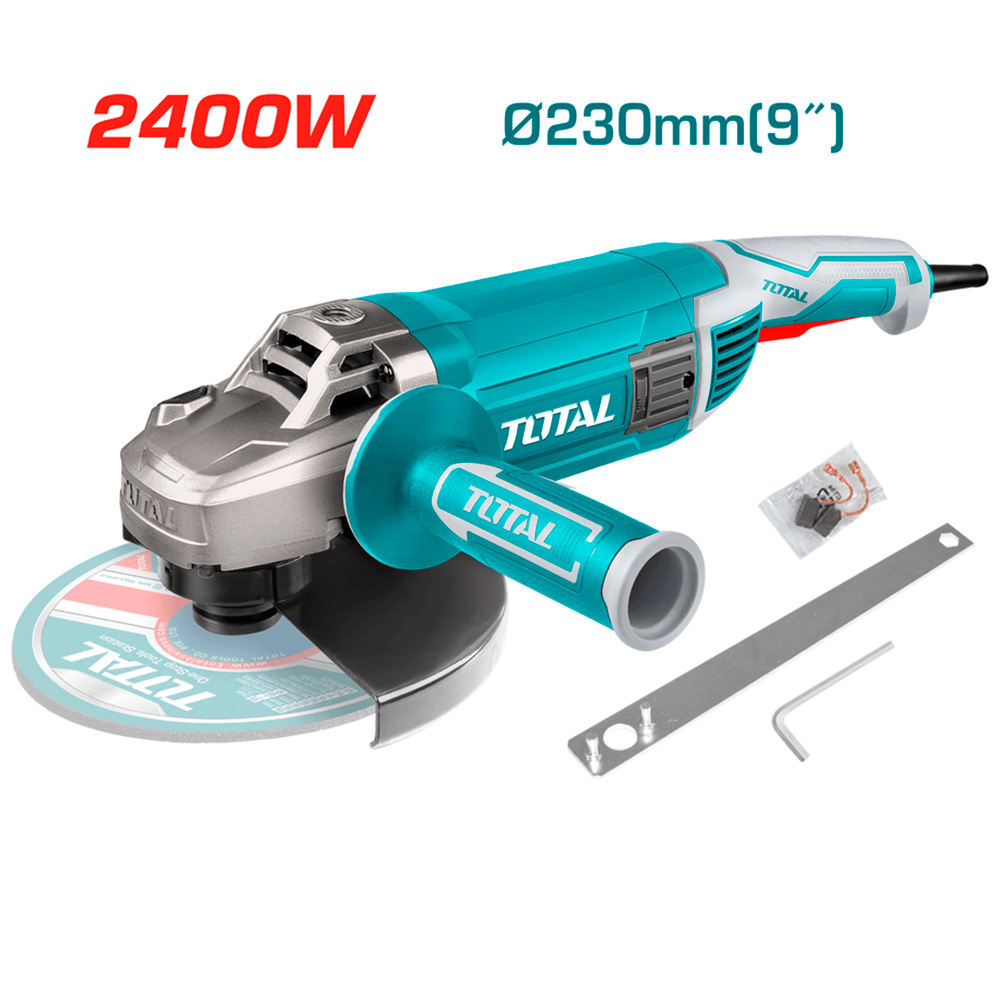 [TG1252306] TG1252306 Amoladora 9" 2400W INDUSTRIAL TOTAL