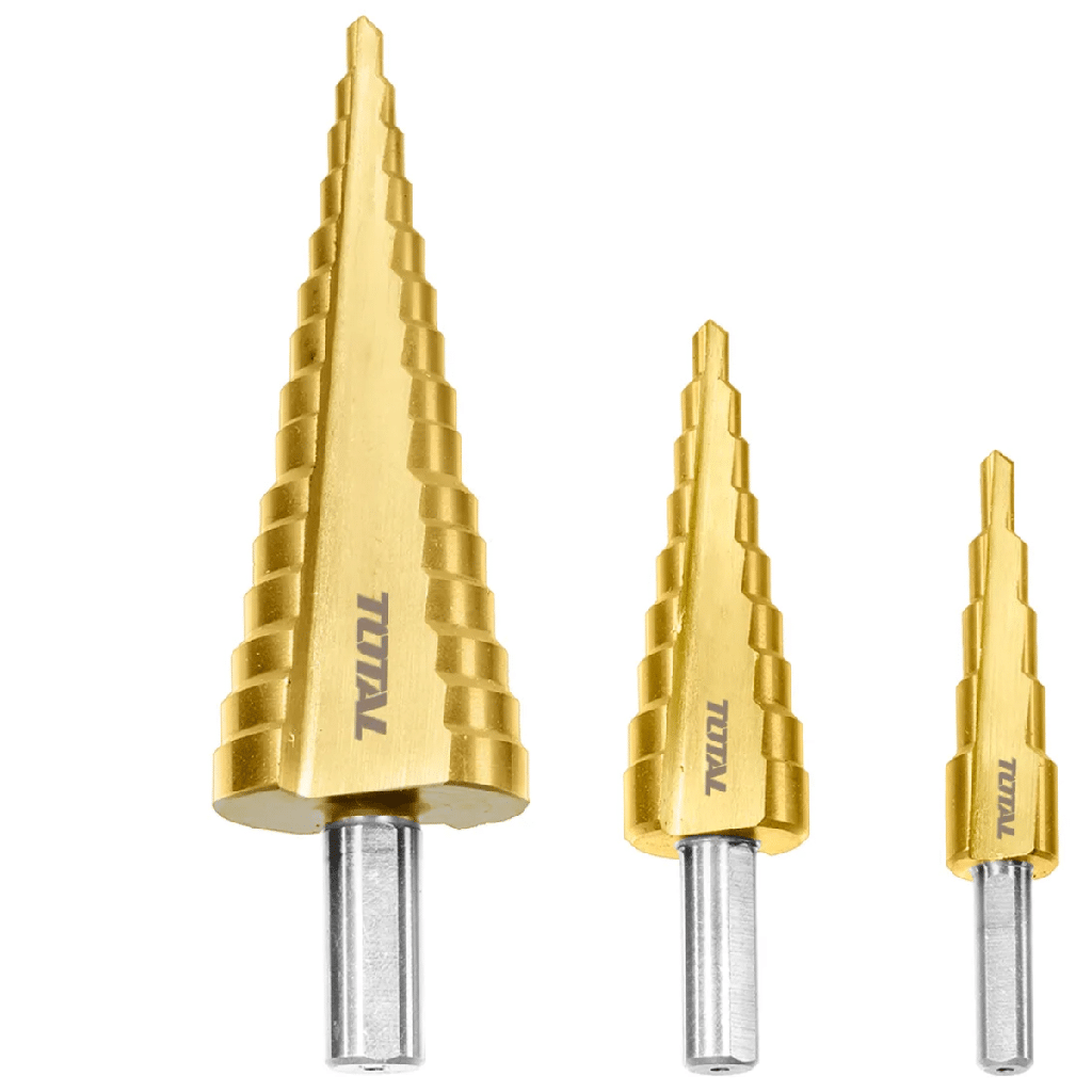 TAC80401 Jgo x 3 pcs Broca escalonada TOTAL