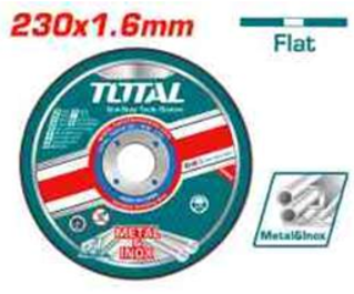 TAC2162301 Disco corte 9"  1.6mm TOTAL