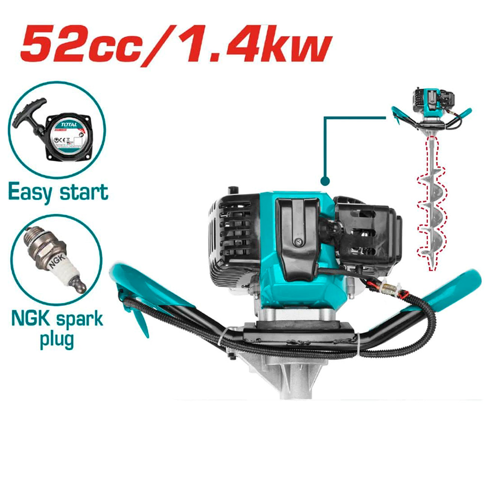 [TEA55221-1] TEA55221-1 Barreno de tierra 1.4Kw (NO INCLUYE BROCA) TOTAL