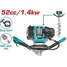 TEA55221-1 Barreno de tierra 1.4Kw (NO INCLUYE BROCA) TOTAL