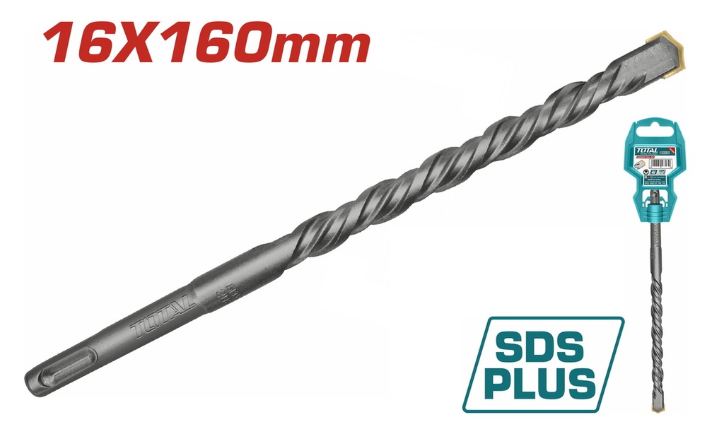 TAC311601 Broca SDS PLUS 16x160mm TOTAL
