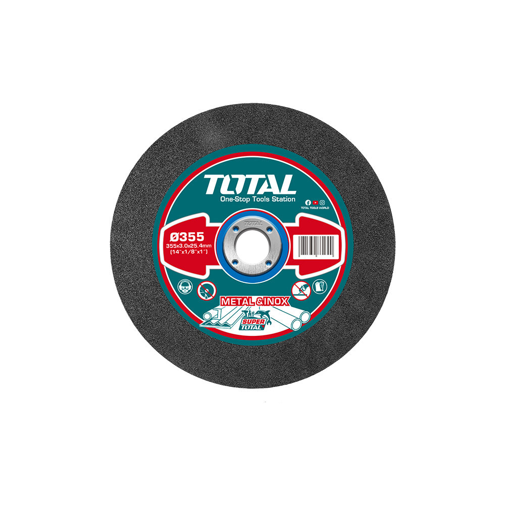[TAC2303558] TAC2303558  Disco corte 14" x 3mm, metal DOBLE FIBRA TOTAL