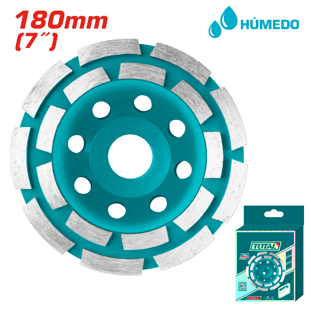 TAC2421801 Disco para pulir 7" TOTAL
