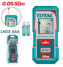 TMT55016 Wincha Láser 50m TOTAL