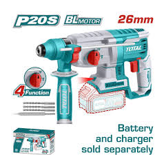TRHLI20208  Rotomartillo PLUS 22mm LIVIANO 20V, SOLO  CABEZAL TOTAL