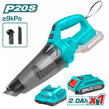 TVLI20126 Aspiradora 20v, 1 bat 2amp y cargador TOTAL