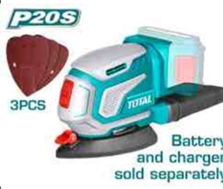 TDSLI2051 Lijadora de Palma 20V TOTAL