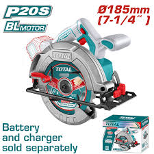 TSLI1851	 Sierra circular 7" 20V SOLO EQUIPO