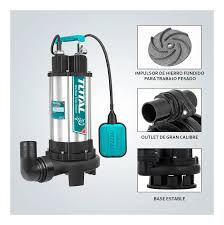 TWP7150026-5 Bomba Sumergible para aguas contaminadas 2HP INDUSTRIAL