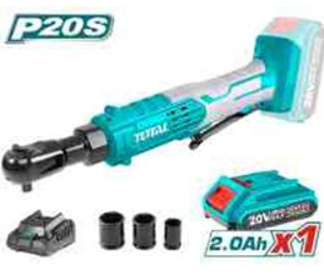 TDRLI206015 Llave rachet 3/8" 20V COMPLETO. 1 bat de 2 amp TOTAL