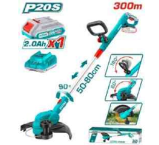 TGTLI203285 Cortadora cesped 20v PESADO EQUIPO COMPLETO TOTAL