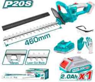THTLI20461 Corta Seto LARGO 20v COMPLETO TOTAL