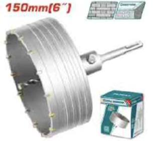 TAC4301501 Broca copa concreto 150mm TOTAL