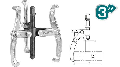 [THTGP336] THTGP336  Extractor de Rodajes 3" 3000Kg INDUSTRIAL TOTAL