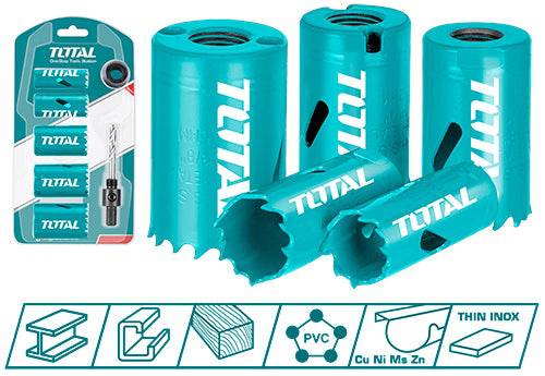 [TACSH1071] TACSH1071 Juego de sierras copas bimetalicas 7PCS TOTAL