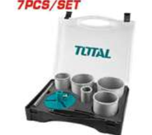 TACSH2071 Jgo broca copa carburo 7 pcs TOTAL