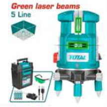 TLL305205 Nivel láser Verde 5 lineas INDUSTRIAL TOTAL