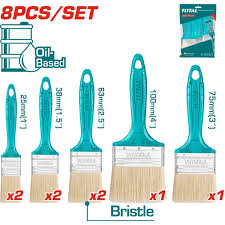 THT8450801 Jgo X 8pcs Brocha Económica TOTAL