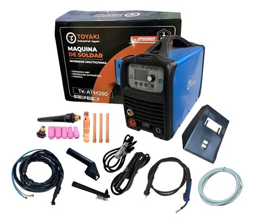 TK-MIG250P MAQUINA DE SOLDAR MIG 250AMP 1KG TOYAKI