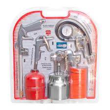 LT-WF014 KIT DE PISTOLAS DE PINTAR Y PULVERIZADORA POR 5PCS LUTIAN
