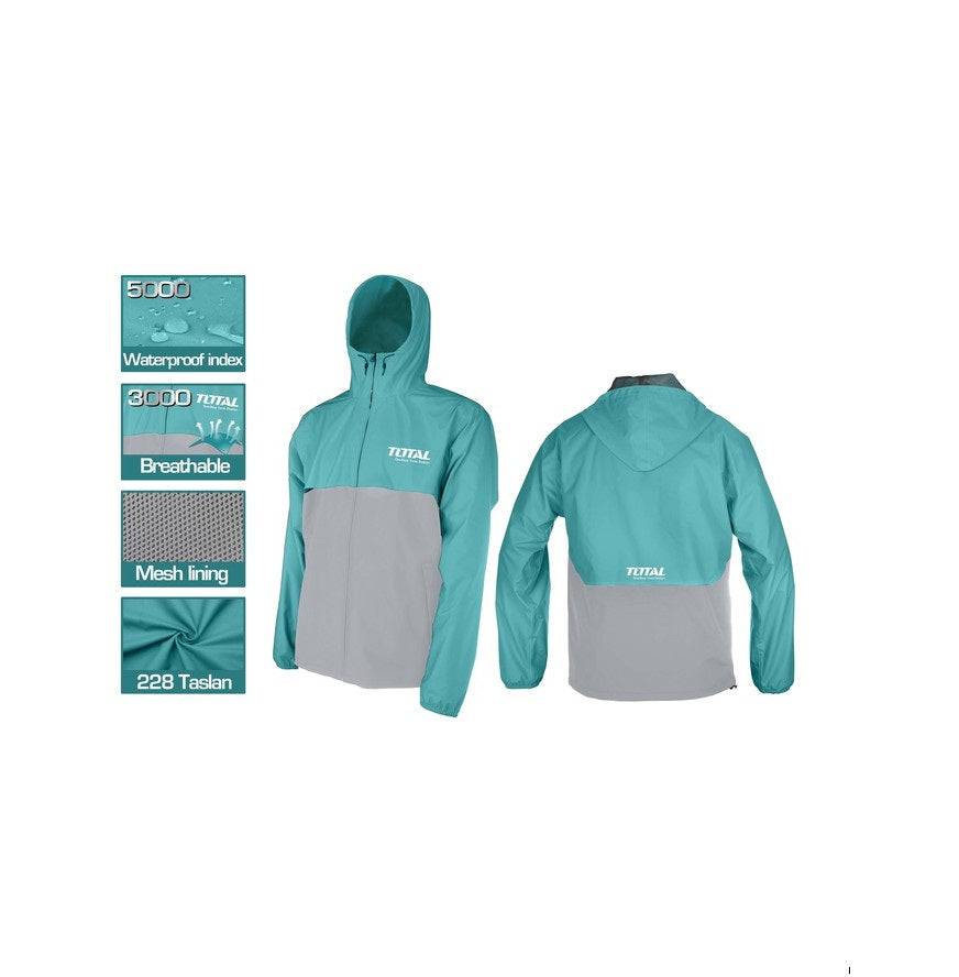 [TJCTC2282.L] TJCTC2282.L Casaca impermeable Talla L TOTAL
