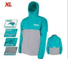TJCTC2282.XL Casaca impermeable Talla XL TOTAL