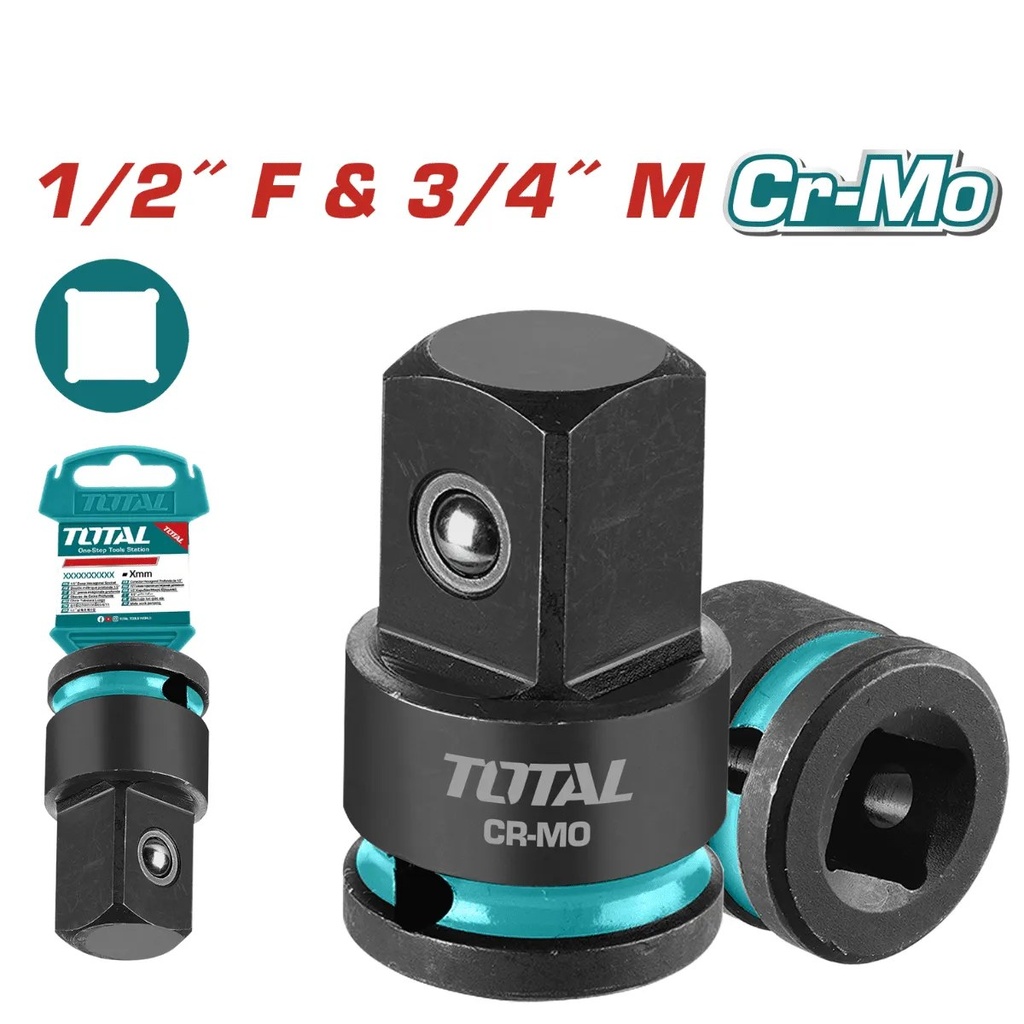 THIAD1234 Adaptador de dado de impacto 1/2" a 3/4" TOTAL