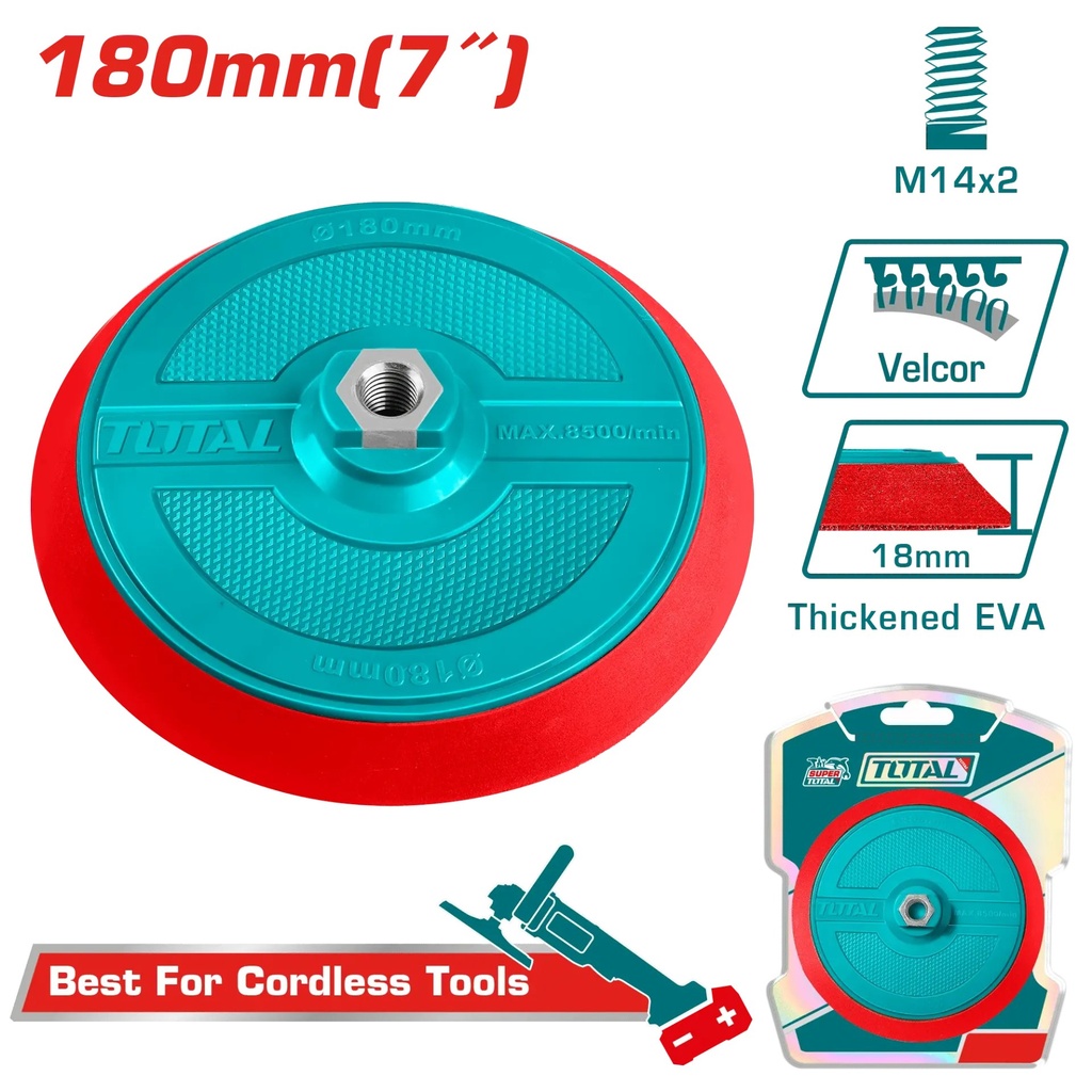 TAC18051 Base para Pulidora 7" 180mm TOTAL